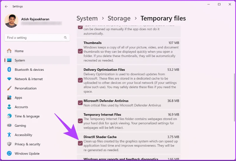 Cómo borrar la caché de sombreador de DirectX en Windows 11