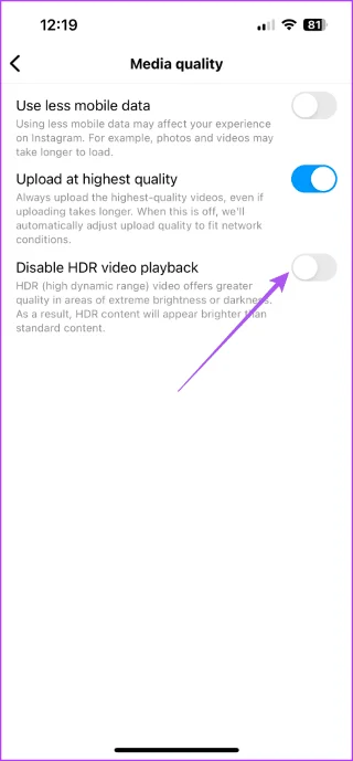 5 beste oplossingen voor HDR-video's die niet worden afgespeeld op Instagram op iPhone en Android