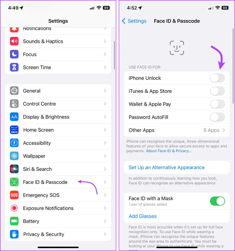 De beste manieren om iPhone Face ID te repareren werken niet