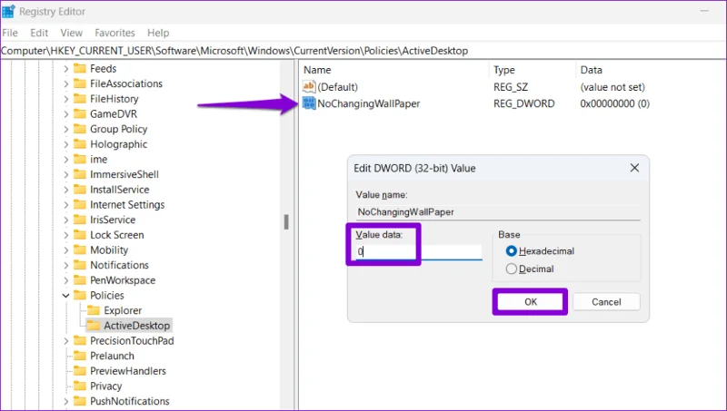 Las 5 soluciones principales para no poder cambiar el fondo del escritorio en Windows