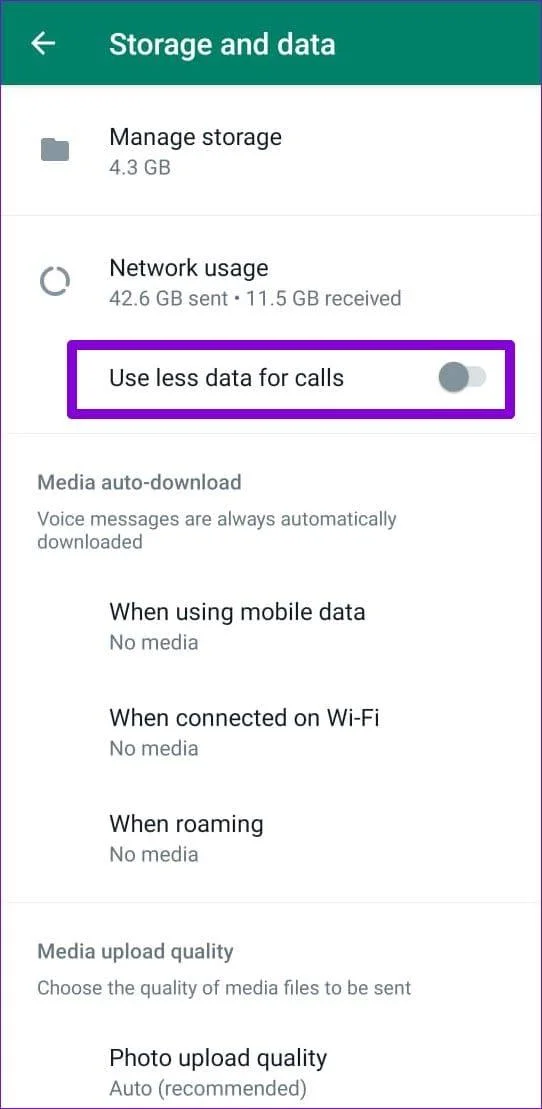 Top 7 manieren om slechte videogesprekkwaliteit in WhatsApp voor Android en iPhone op te lossen