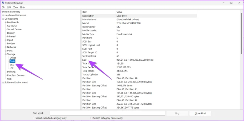 6 façons de vérifier le stockage total d'un ordinateur portable ou d'un PC Windows