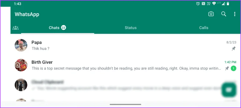 7 วิธีในการอ่านข้อความ WhatsApp โดยที่ผู้ส่งไม่รู้