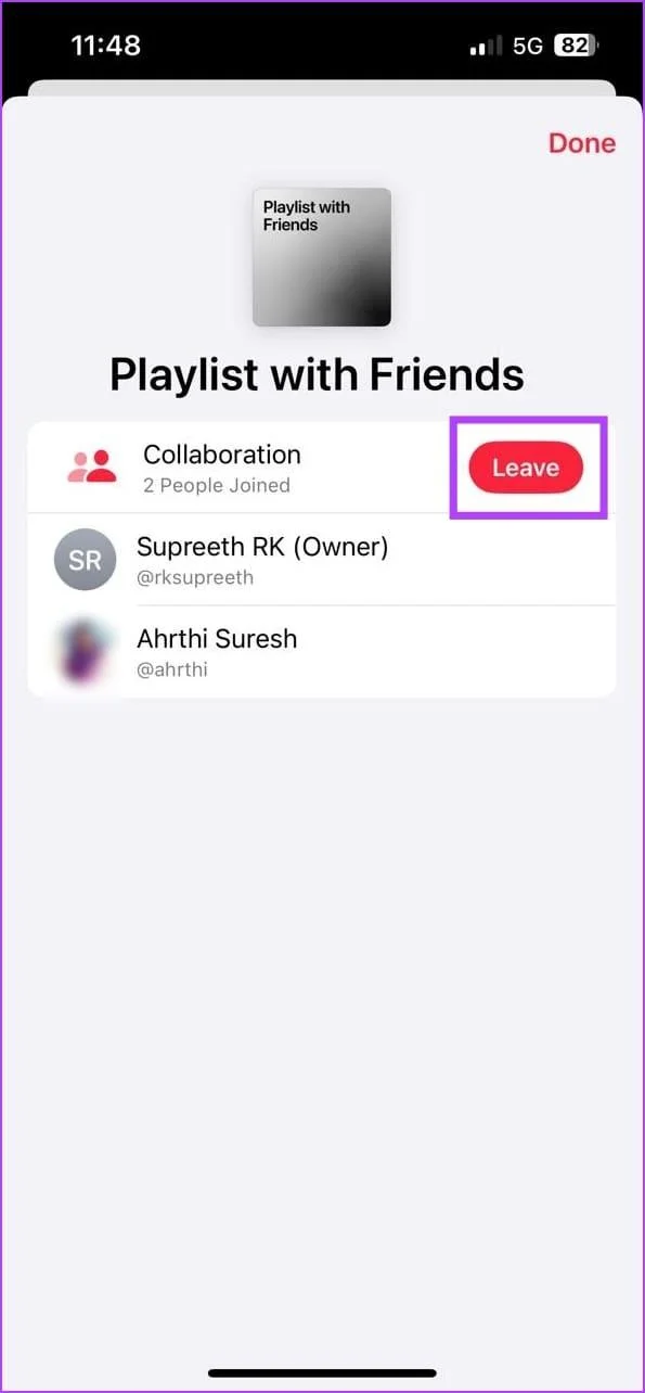 IOS 17.3: een gedeelde afspeellijst maken op Apple Music op iPhone