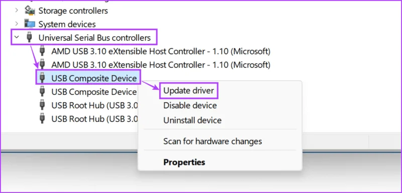 9 formas de solucionar el error "Actualizar la configuración del dispositivo para aceptar transferencias de medios" en Windows 11