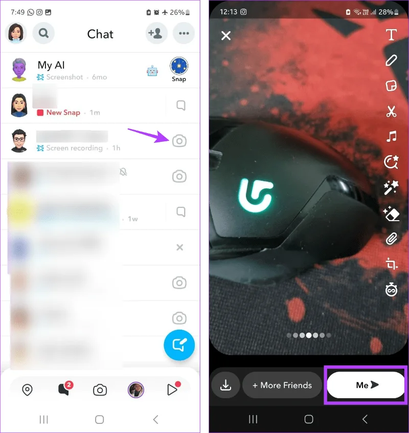 Cos'è la clessidra su Snapchat e quanto dura