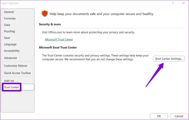 6 maneiras principais de corrigir hiperlinks que não funcionam no Microsoft Excel para Windows