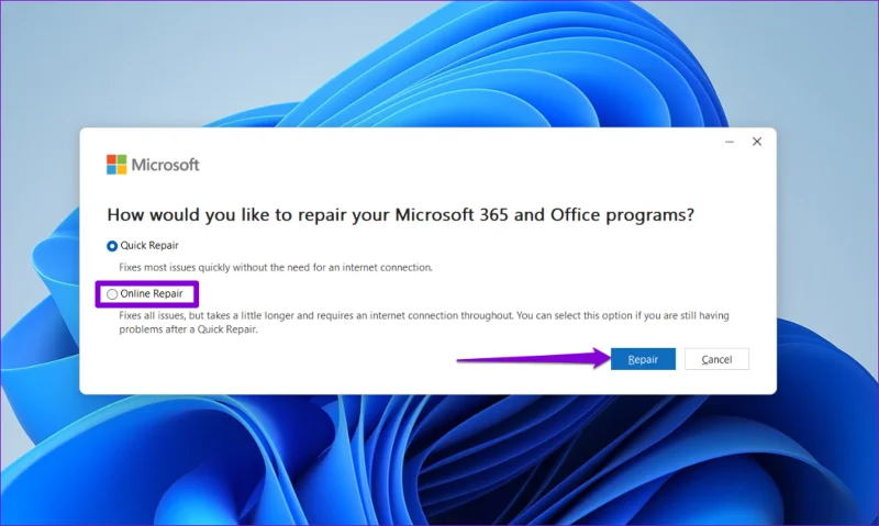 Le 6 principali correzioni per l'errore Impossibile avviare correttamente l'applicazione (0xc0000142) per le app di Office