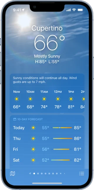 9 manieren om de Apple Weather-app te repareren die niet werkt op de iPhone