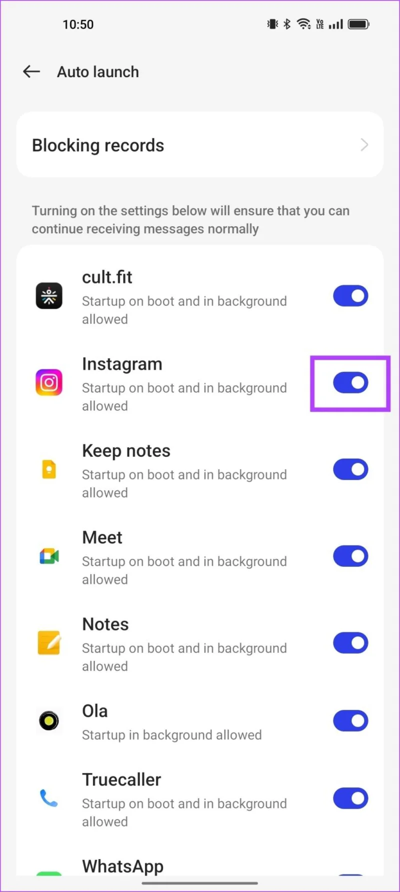 วิธีเปิดใช้งานหรือปิดใช้งานการเริ่มต้นอัตโนมัติสำหรับแอพ Android