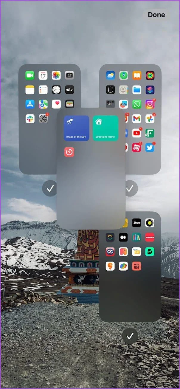 15 beste ideeën voor de lay-out van het startscherm op de iPhone