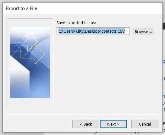 Exportați Contactele din Outlook și Importați-le în Gmail