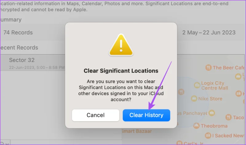 Locatiegeschiedenis controleren op iPhone, iPad en Mac
