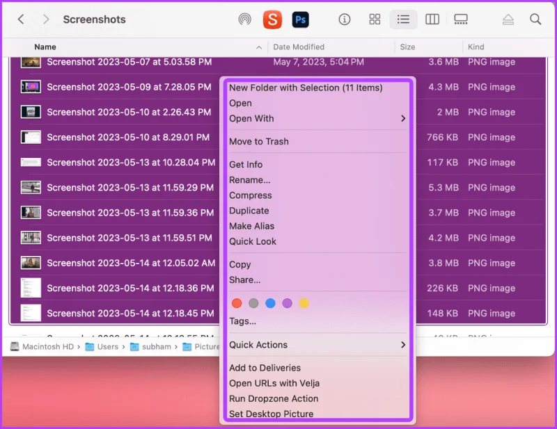 7 modi per selezionare più file/elementi su Mac e iPhone