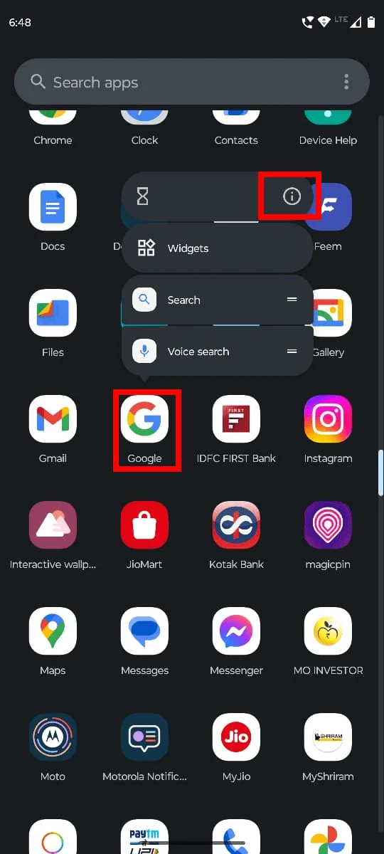 Solución – Google para Android se Muestra como Sin Conexión