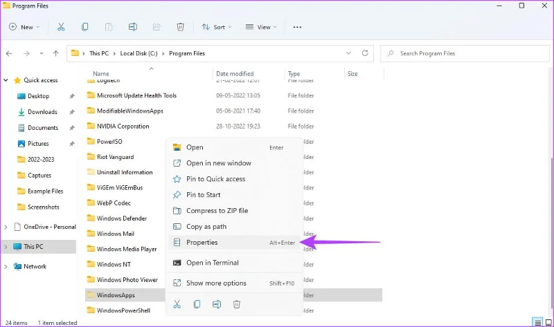 Las 3 formas principales de acceder a la carpeta WindowsApps en Windows