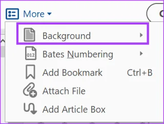 Comment ajouter et modifier un arrière-plan PDF à l'aide d'Adobe Acrobat