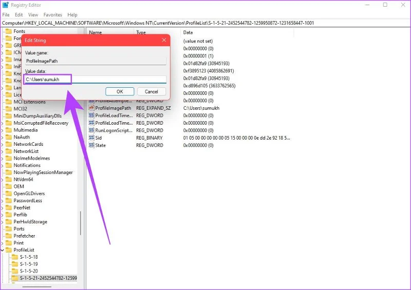 Cómo cambiar el nombre de la carpeta de usuario en Windows 11