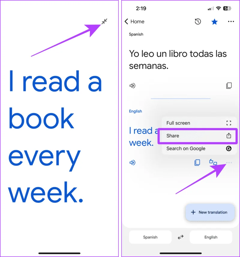 Hoe de Google Translate-app op iPhone te gebruiken