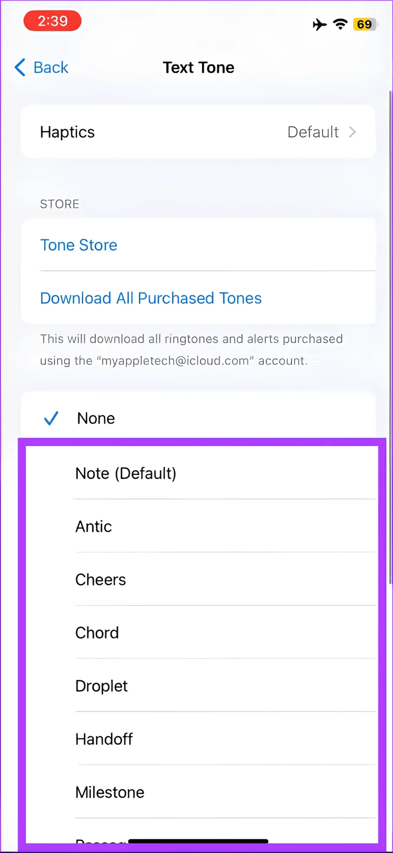 Come modificare il suono delle notifiche su Instagram