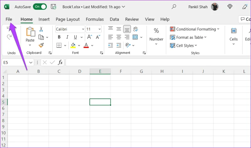 4 طرق لإصلاح شريط أدوات Excel لا يعمل في نظام التشغيل Windows