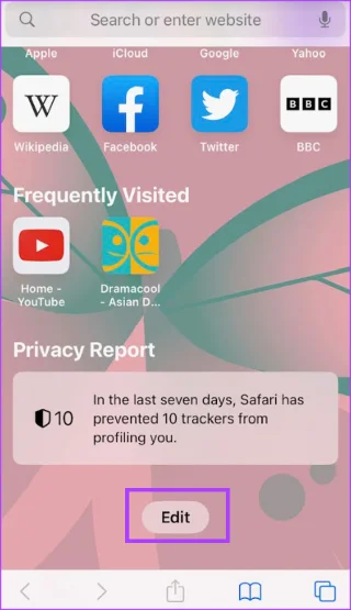 Safari-tabbladen bekijken vanaf een andere iPhone of iPad