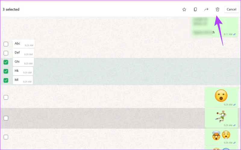 Come eliminare più o tutte le chat e i messaggi su WhatsApp