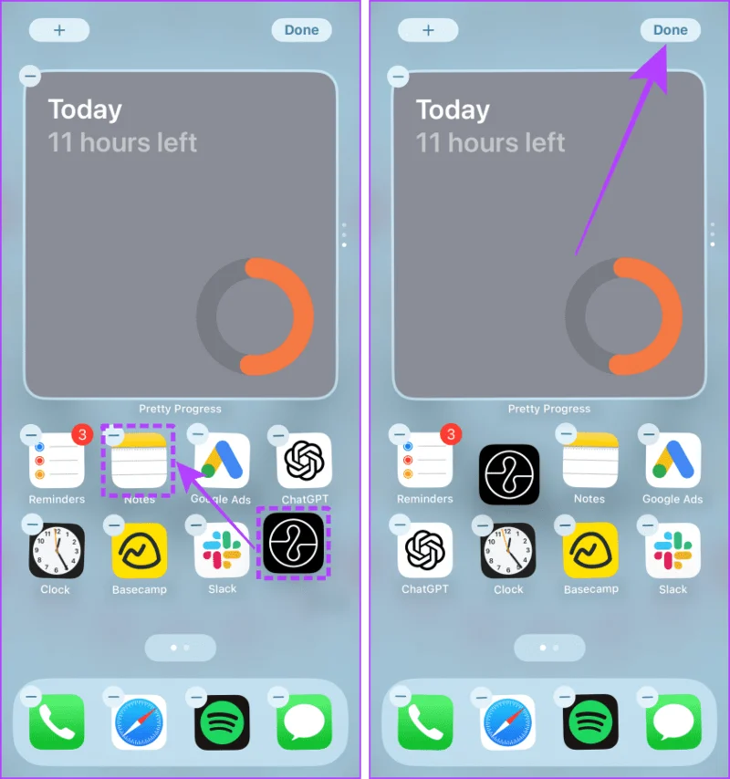 Hoe u apps op de iPhone verplaatst of herschikt