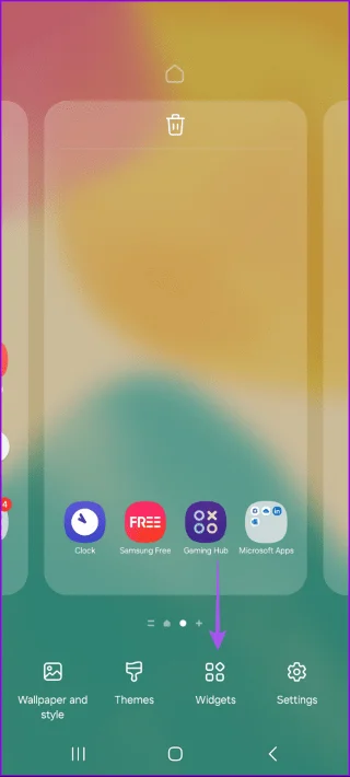 Come aggiungere un widget fotocamera personalizzato sui telefoni Samsung Galaxy