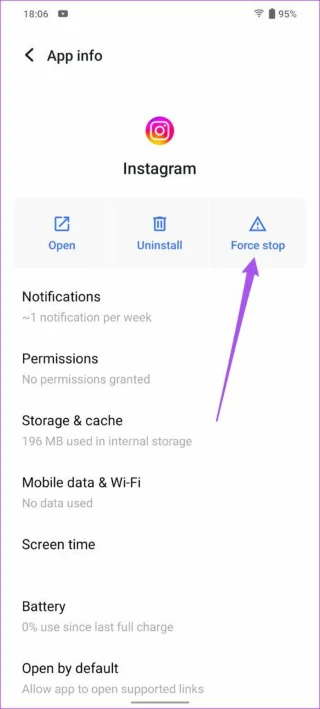 5 migliori soluzioni per le reazioni ai messaggi che non funzionano su Instagram