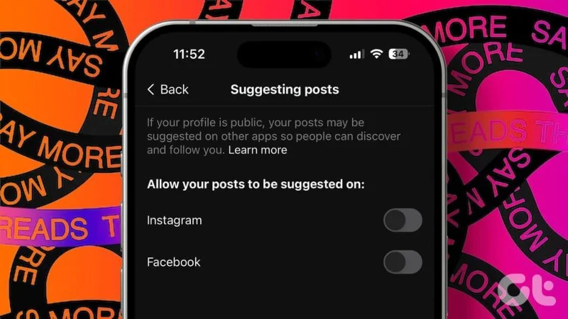 Come smettere di vedere post e notifiche dei thread su Instagram