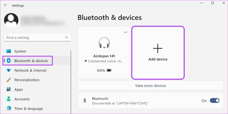 Cómo solucionar el error de Bluetooth "Intente conectar su dispositivo" en Windows 11