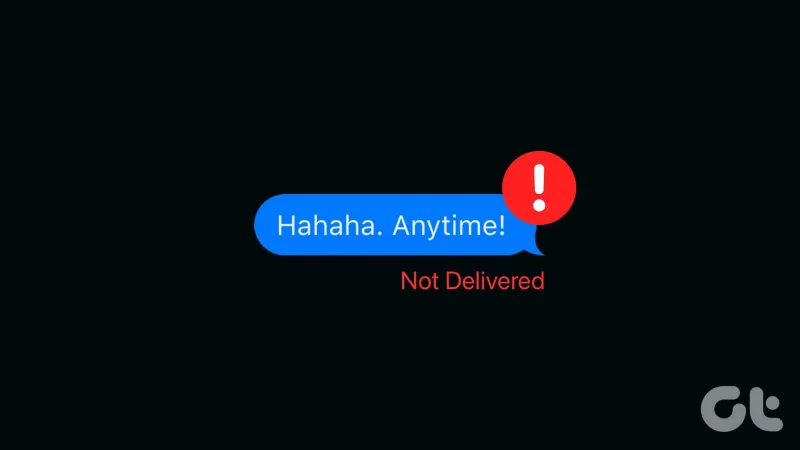 9 manieren om de iMessage-fout 'Niet afgeleverd' op de iPhone te herstellen