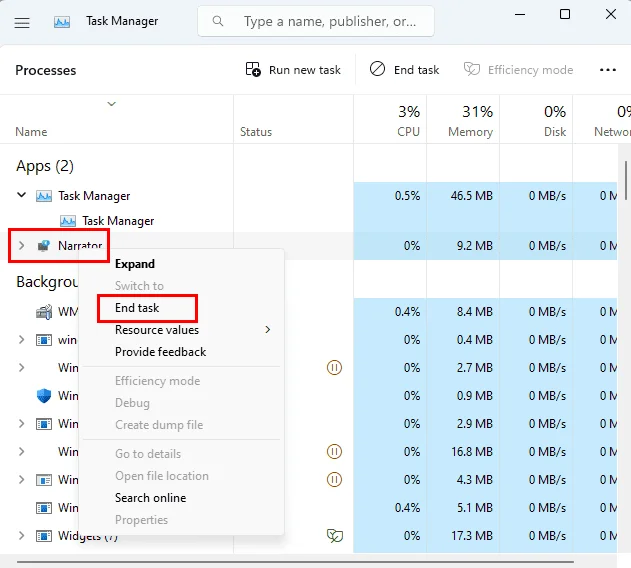 Windows 11: Deshabilitar la voz del Narrador usando 5 métodos