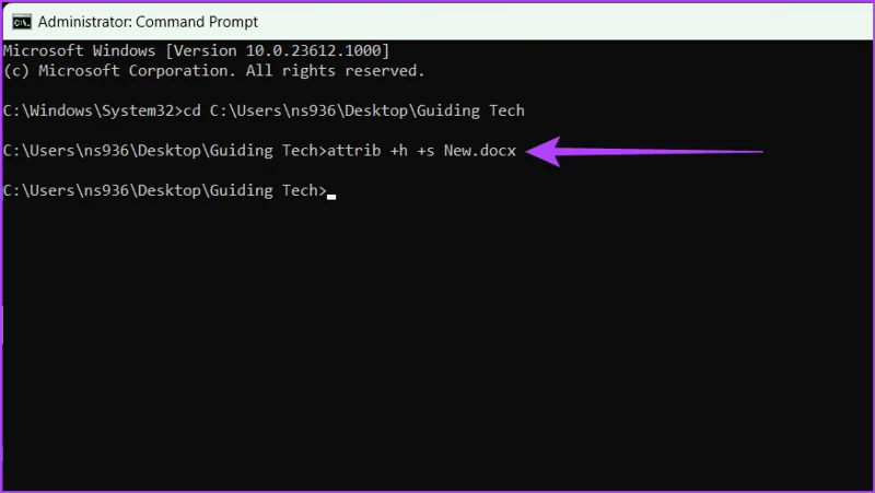 Cómo ocultar archivos y carpetas en Windows 11