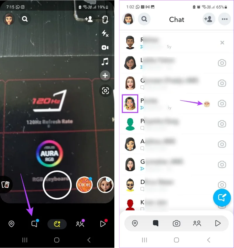 Hoe verjaardagen op Snapchat te zien