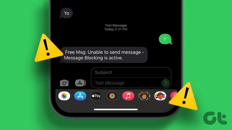 Top 11 manieren om berichtblokkering op te lossen is een actieve fout op Android en iPhone