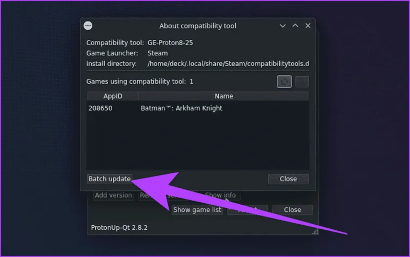 Cómo instalar Proton GE en Steam Deck