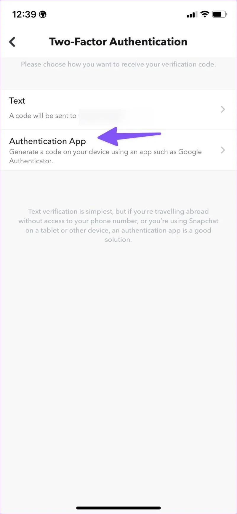 4 façons de résoudre Snapchat n'est pas un problème d'envoi de code de sécurité