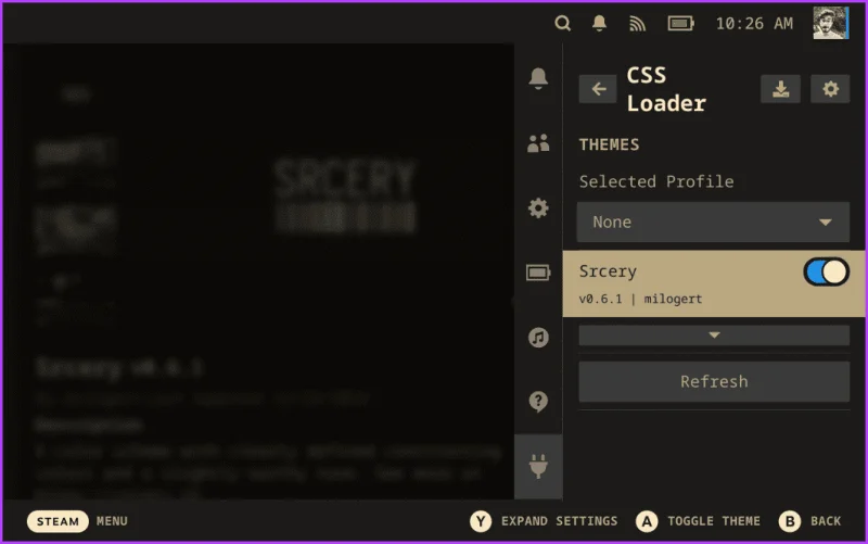 Comment changer de thème sur Steam Deck