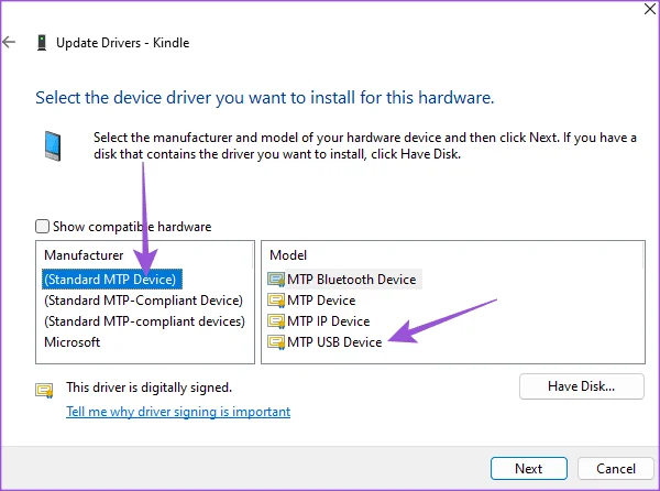 Las 6 mejores soluciones para Kindle que no aparecen en Windows 11