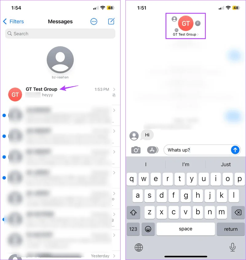 iPhone 및 iPad에서 iMessage 그룹 채팅을 사용하는 방법
