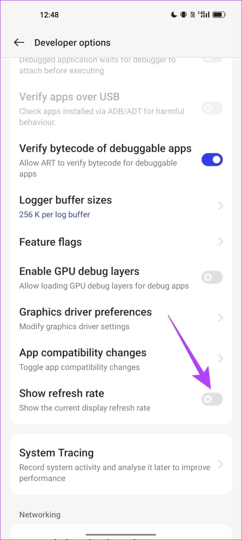Hoe u een hoge vernieuwingsfrequentie kunt forceren op alle Android-apps zonder root