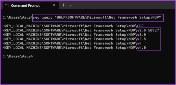5 szybkich sposobów sprawdzania wersji .NET Framework w systemach Windows 10 i Windows 11