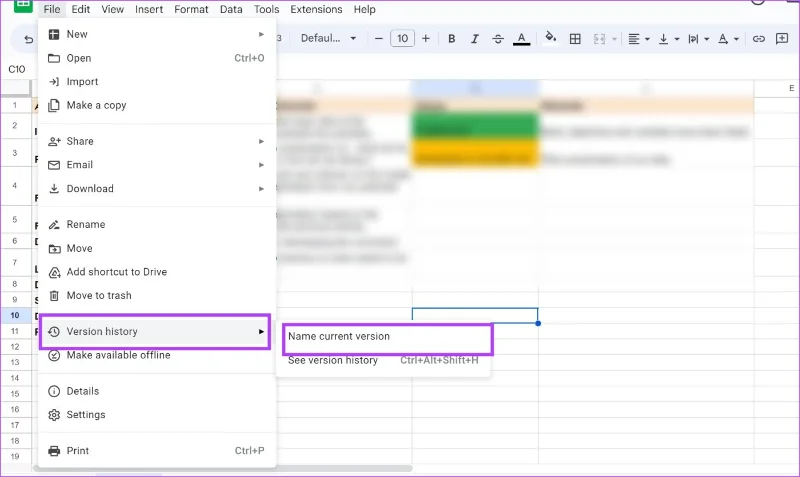 Come visualizzare la cronologia delle modifiche in Fogli Google e cosa fare se non puoi