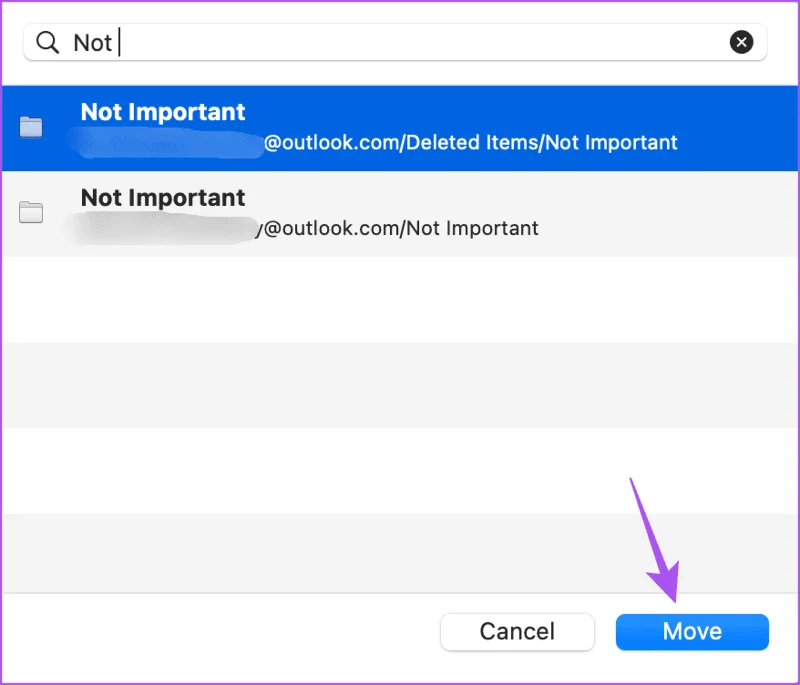 Comment créer des dossiers et déplacer des e-mails dans Outlook sur Mac et Windows