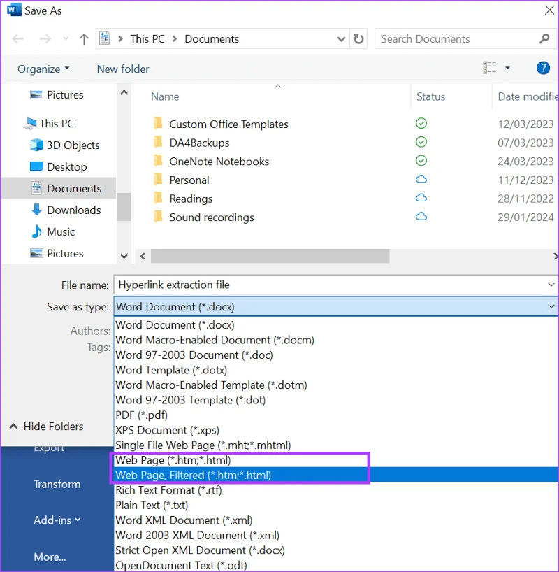 3 melhores maneiras de extrair um URL de hiperlinks no Microsoft Excel