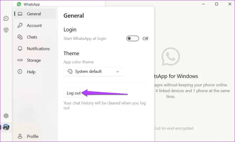 4 طرق لإصلاح مشكلة عدم عمل تطبيق WhatsApp للكمبيوتر الشخصي على نظام التشغيل Windows 11