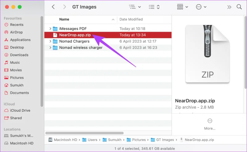 Hoe u Dichtbij delen op Mac kunt gebruiken om bestanden van Android over te zetten