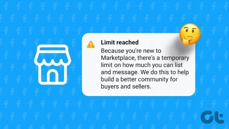 Come sbarazzarsi del problema relativo al limite raggiunto del marketplace di Facebook